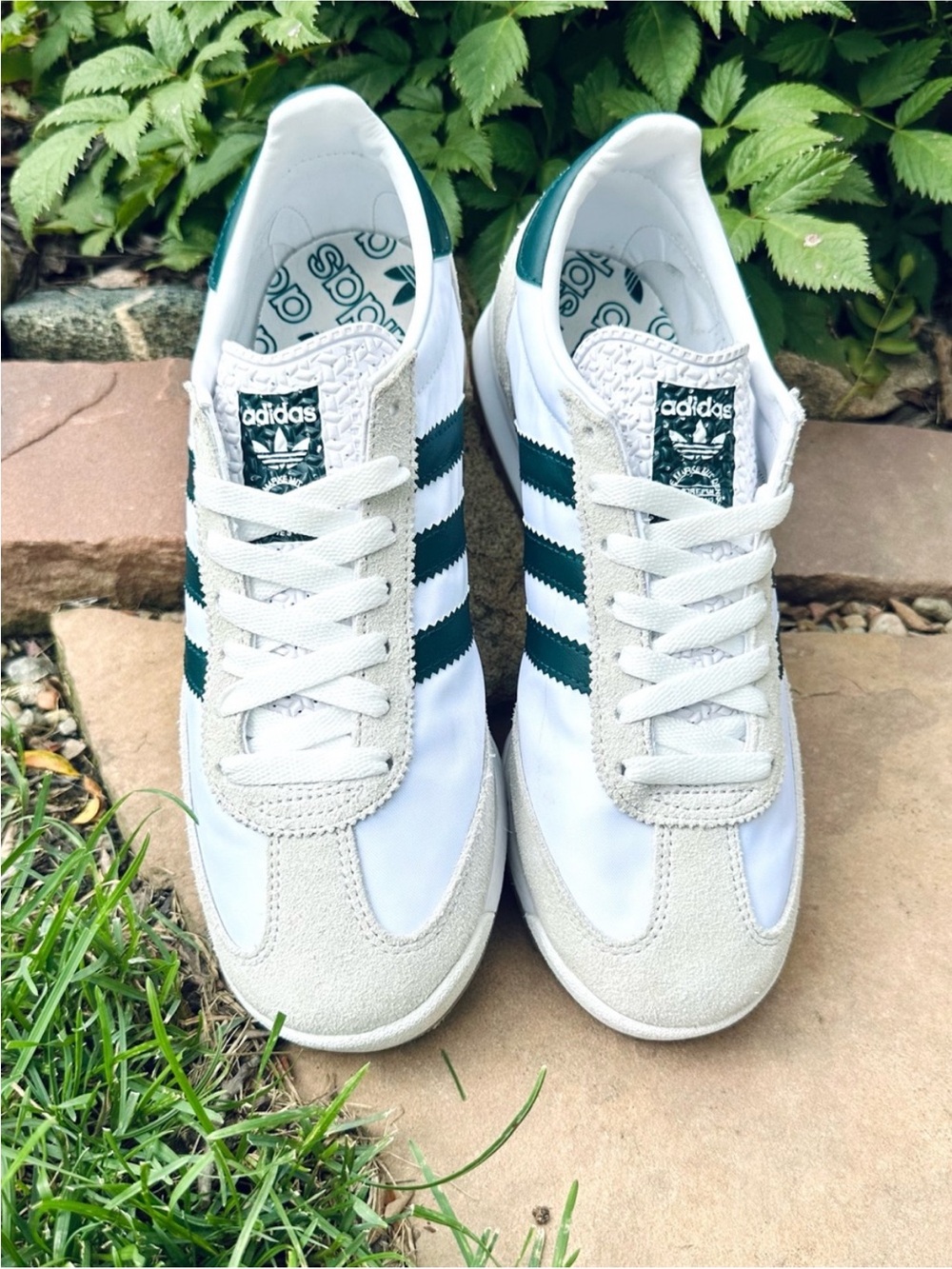 Adidas Originals | Men’s SL 72 RS Shoes • Dark Green